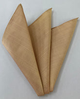 Light Lavender / Light Yellow Thai Shot Silk Pocket Square #45